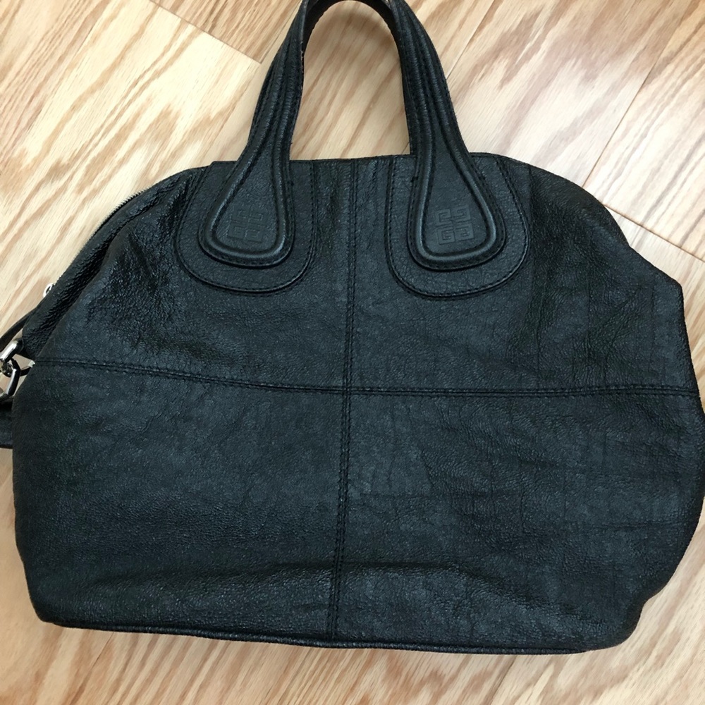 Authentic Givenchy Nightingale Black Leather- Med - Picture 4 of 8